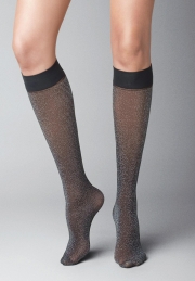 Knee-High Stockings Veneziana RETINA LUREX